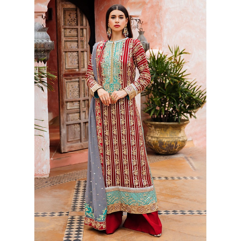 Exclusive Chiffon Collection 2024 by Maryum N Maria | ROMINA - FS40004