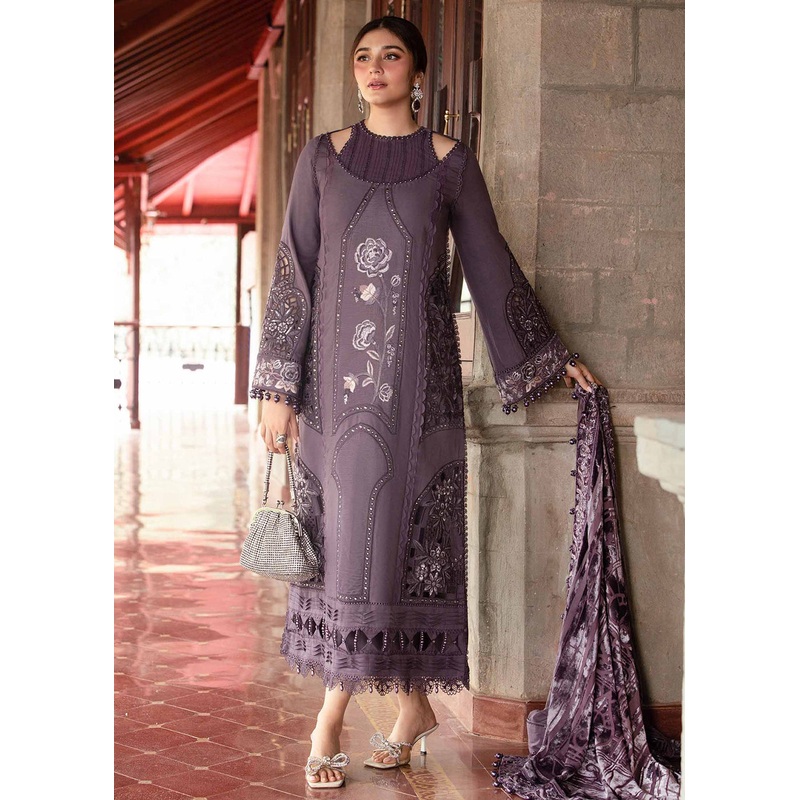 Winter Luxe 2024 by Maria B | DL-1202 Lilac