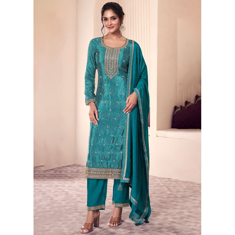 Rama Digital Printed & Embroidered Eid Wear Salwar Suit