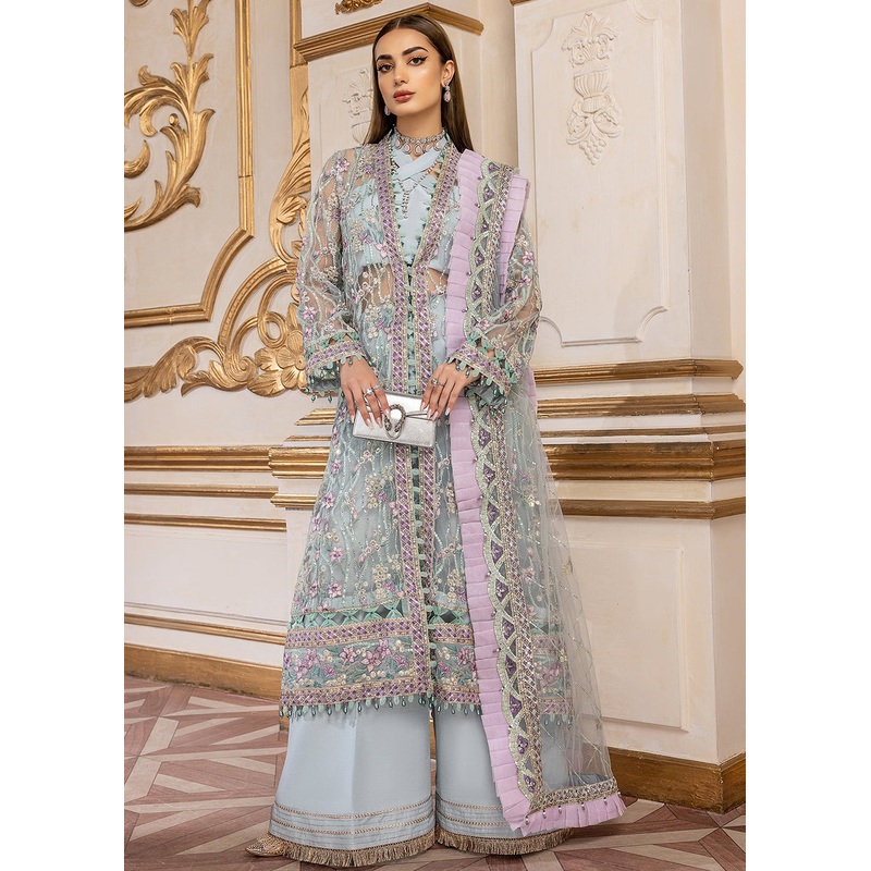 Powder Grey Luxury Formal Suit - Adan Libas - Tesoro Formals' 2023 - 5165