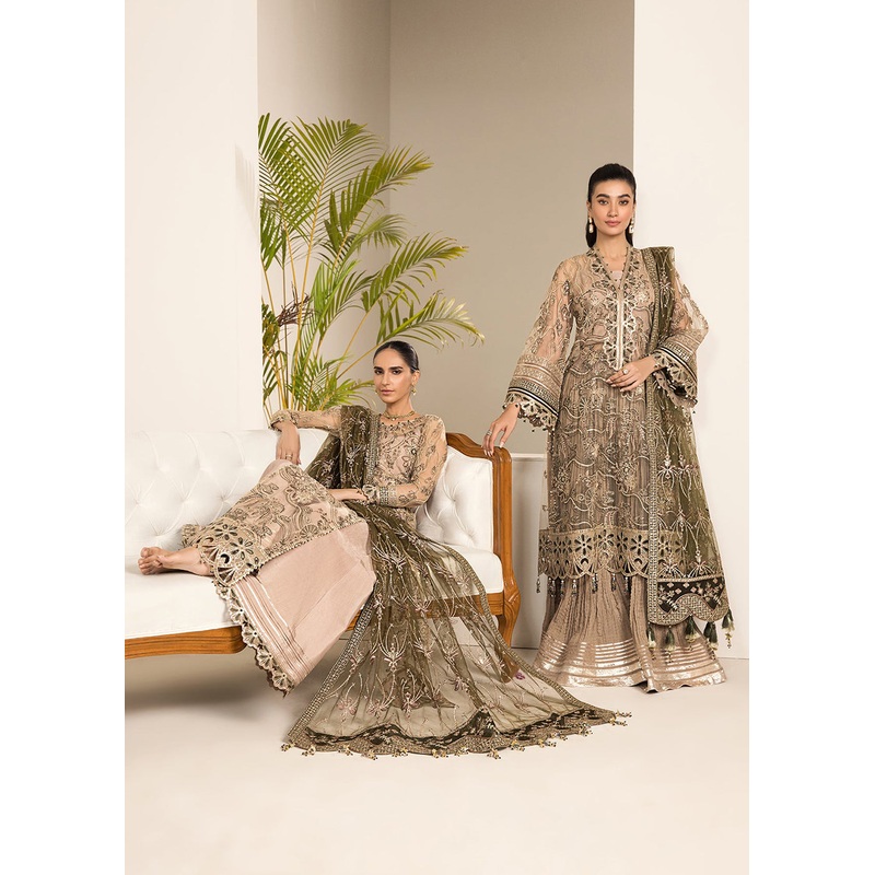Skin Formal Suit - Alizeh - Lamhay Formals '23 - V15D02 - Emhal