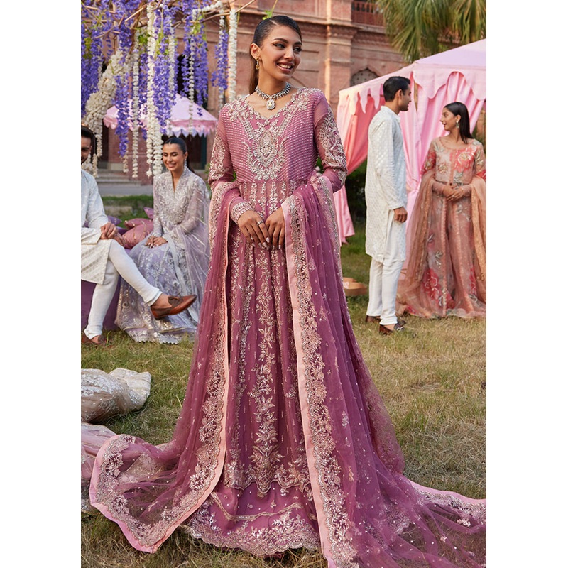 Izhar Unstitched Luxury Chiffon Collection by Mushq | HANIA