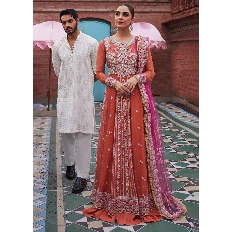 Izhar Unstitched Luxury Chiffon Collection by Mushq | NAMEERA