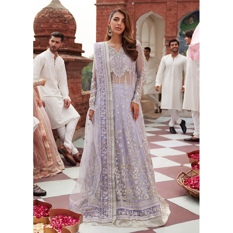 Izhar Unstitched Luxury Chiffon Collection by Mushq | NUREH