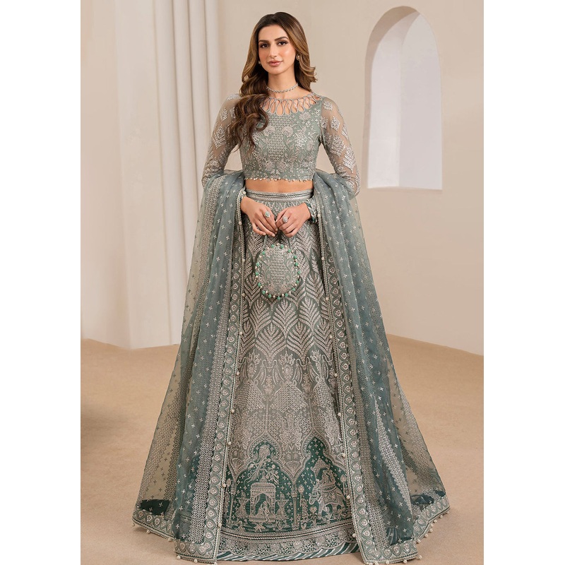 Embroidered Chiffon Wedding Formals '24 by Jazmin | UC-3026