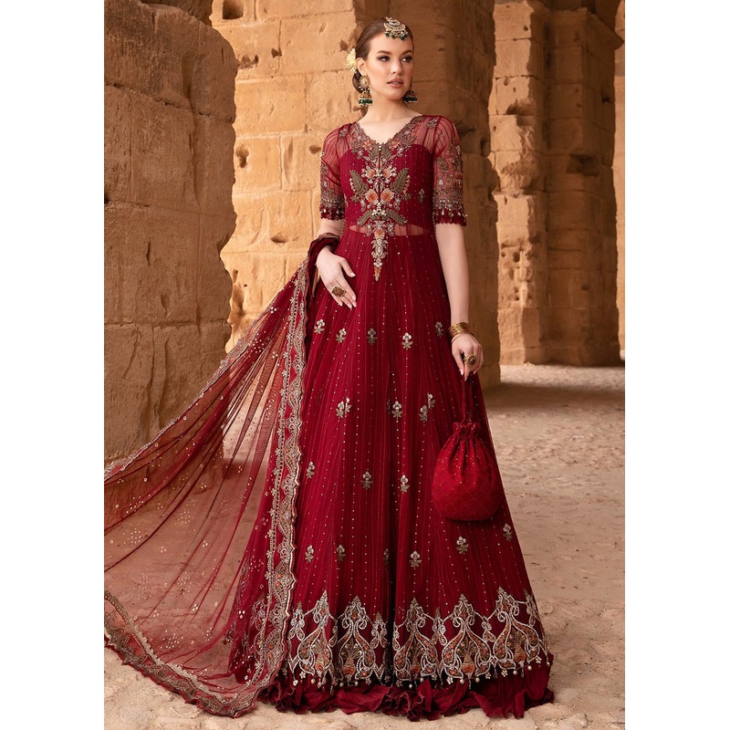 Unstitched Voyage a' Luxe Lawn '24 by Maria B | D-2403-B