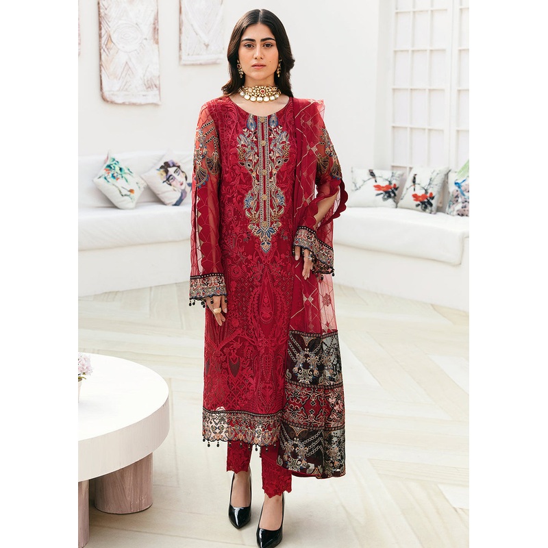 Chevron Chiffon Collection Volume 8 by Ramsha | A-803