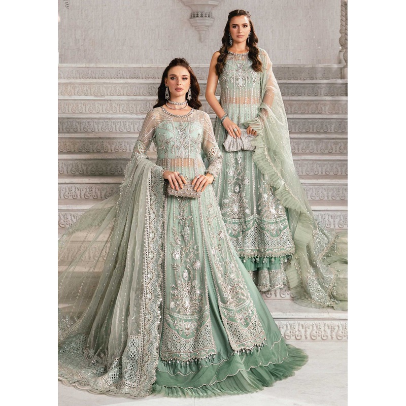 Unstitched Mbroidered Wedding Formals 2024 by Maria B | BD-2803
