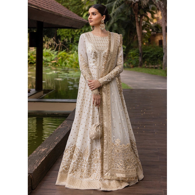 Zinnia Unstitched Luxury Lawn '25 by Faiza Saqlain | Lily