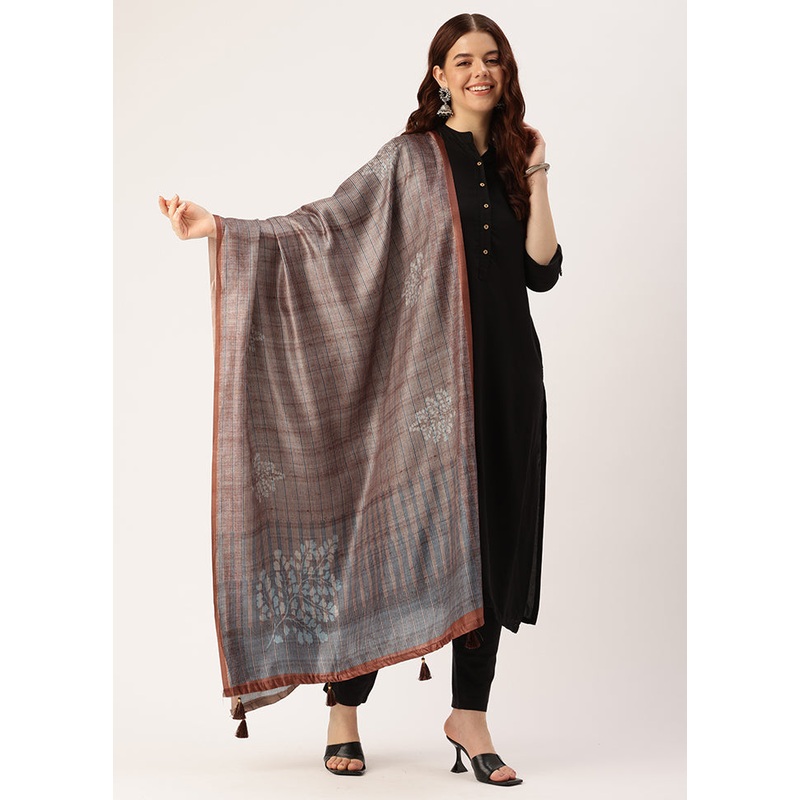 Multicolor Cotton Dupatta - JD986615056