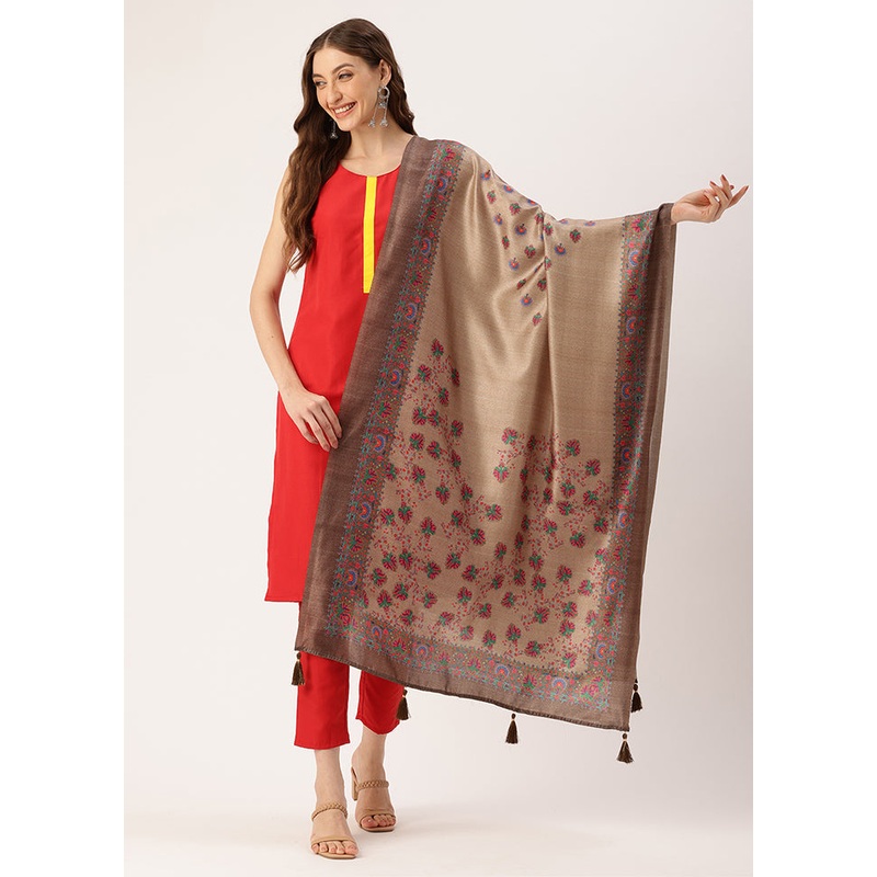 Multicolor Cotton Dupatta - JD986615066