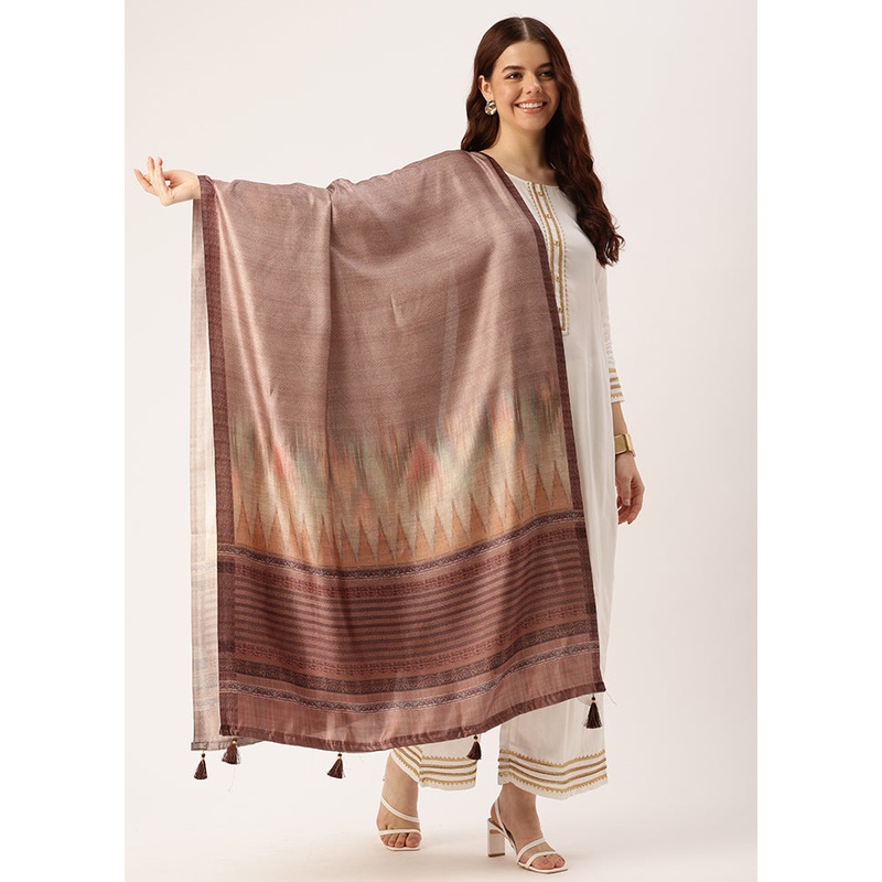 Multicolor Cotton Dupatta - JD986615073
