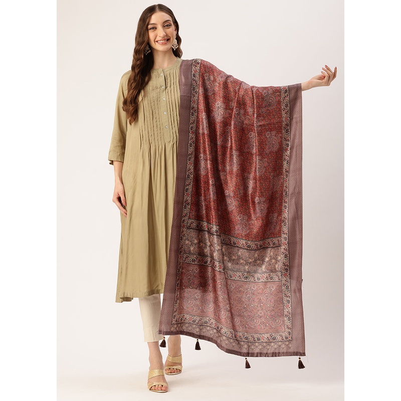 Multicolor Cotton Dupatta - JD986615074