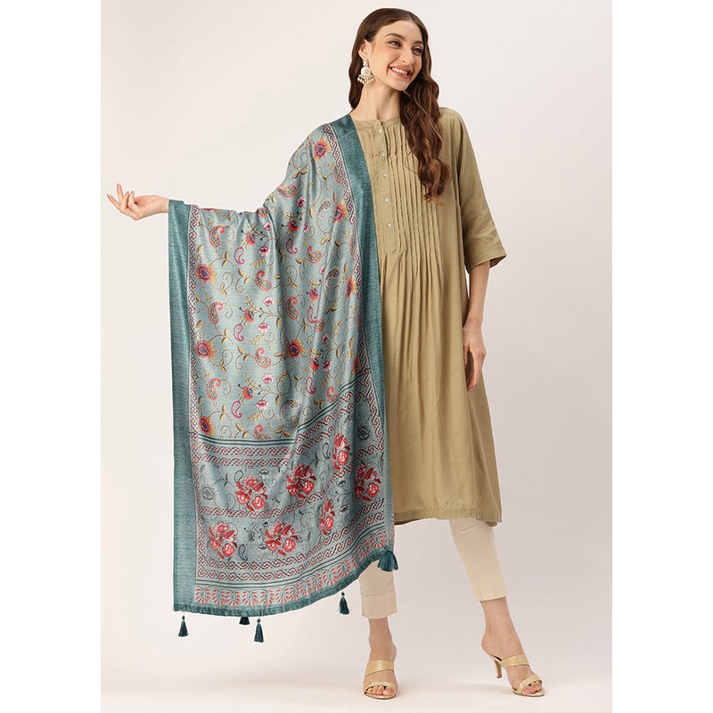 Multicolor Cotton Dupatta - JD986615084