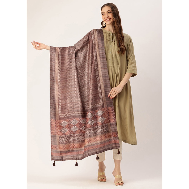 Multicolor Cotton Dupatta - JD986615085