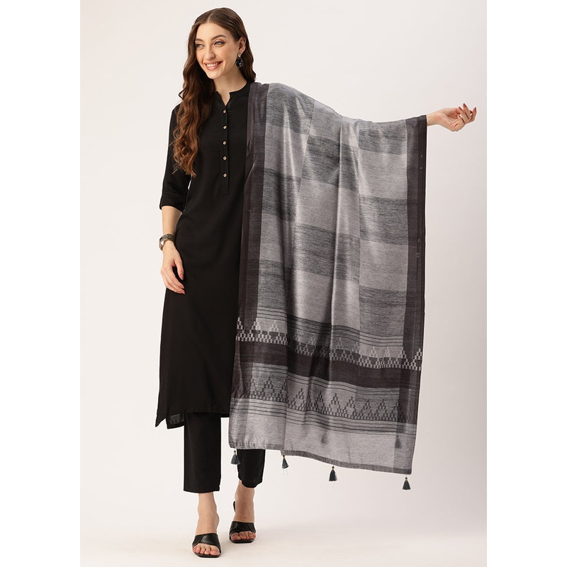 Multicolor Cotton Dupatta - JD986615086