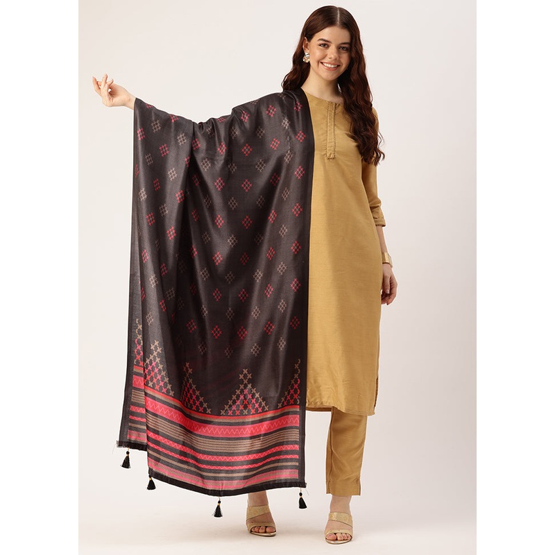 Multicolor Cotton Dupatta - JD986615087