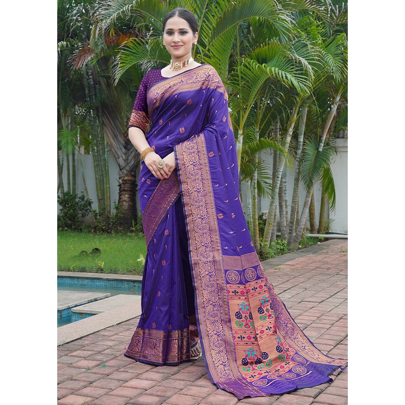 Green Dupion Silk Saree With Blouse Piece - JD986611846
