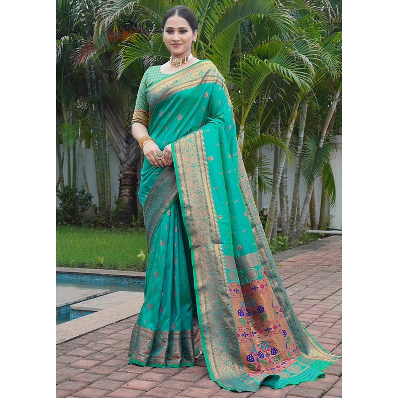 Orange Dupion Silk Saree With Blouse Piece - JD986611840