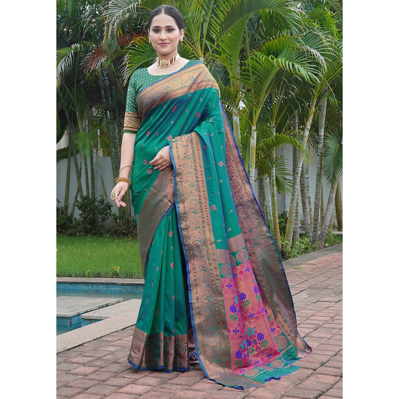 Pink Dupion Silk Saree With Blouse Piece - JD986611837