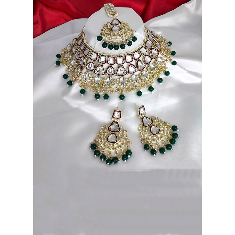 Maroon Alloy Jewellery Set - JD986610630