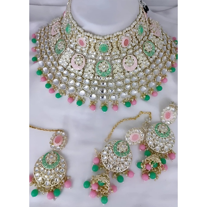 Multicolor Alloy Jewellery Set - JD986610604