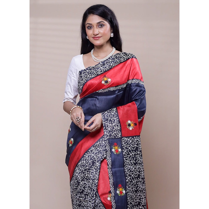 Pink Printed Pure Silk Saree Without Blouse Piece - JD986608272