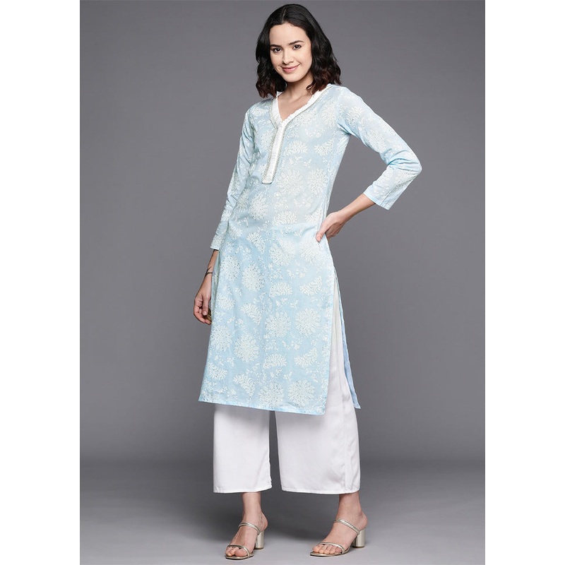 Aqua Pure Readymade Cotton Kurti - JD986602614